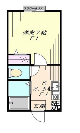 北浦和駅 徒歩13分 2階の物件間取画像